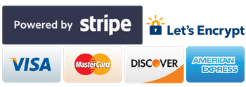 SkyrocketWP Payments Powered by Stripe & Secured by Let's Encrypt SSL